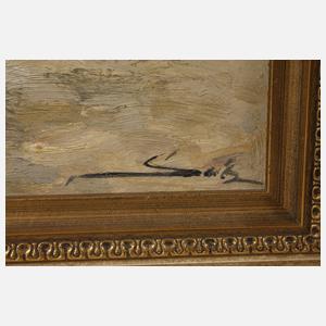 Philipp Seitz, "An der Elbe bei Övelgönne"