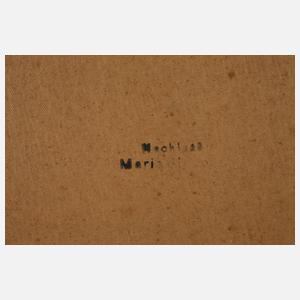 Maria Slavona, Bauerngarten in Kahlhorst