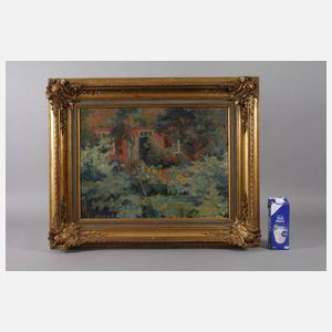 Maria Slavona, Bauerngarten in Kahlhorst