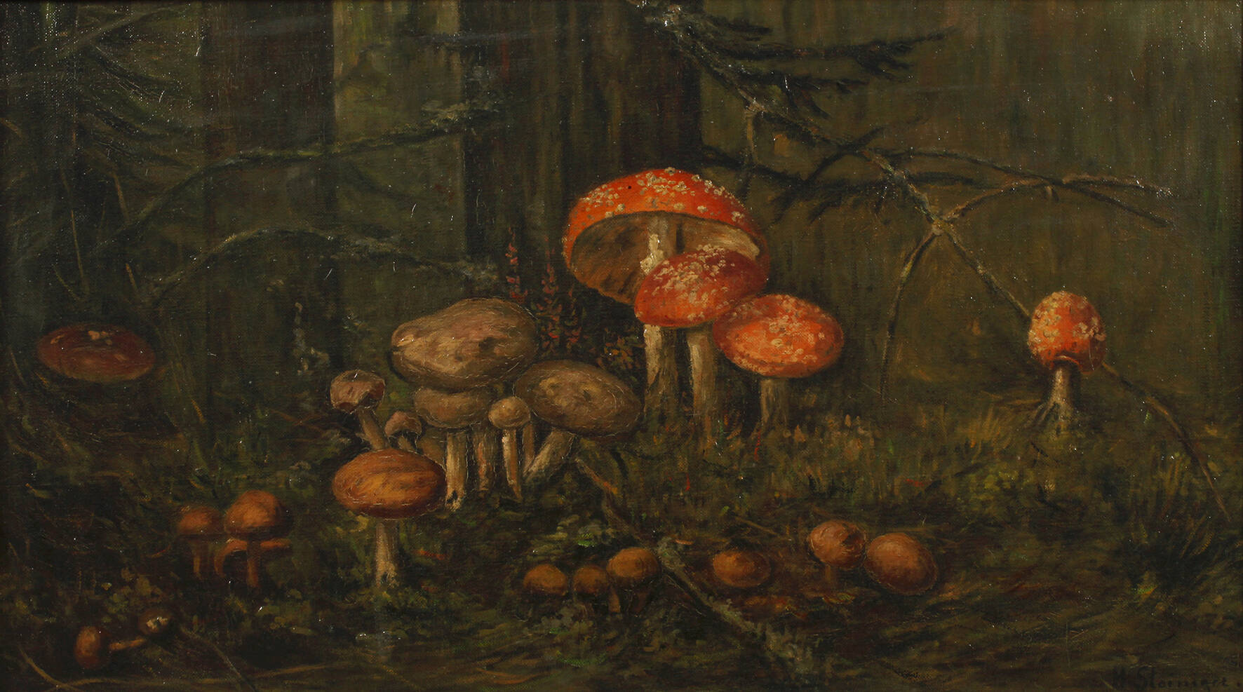 H. Steiniger, Pilze im Wald