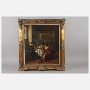 Ernst Stierhof, "Niederländische Herrenrunde"