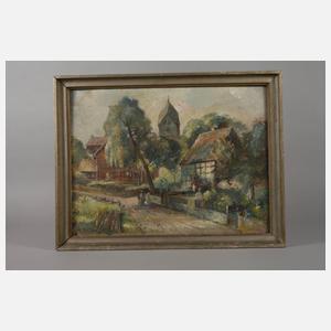 Johann August Stork, Dorfansicht