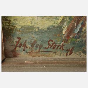 Johann August Stork, Dorfansicht