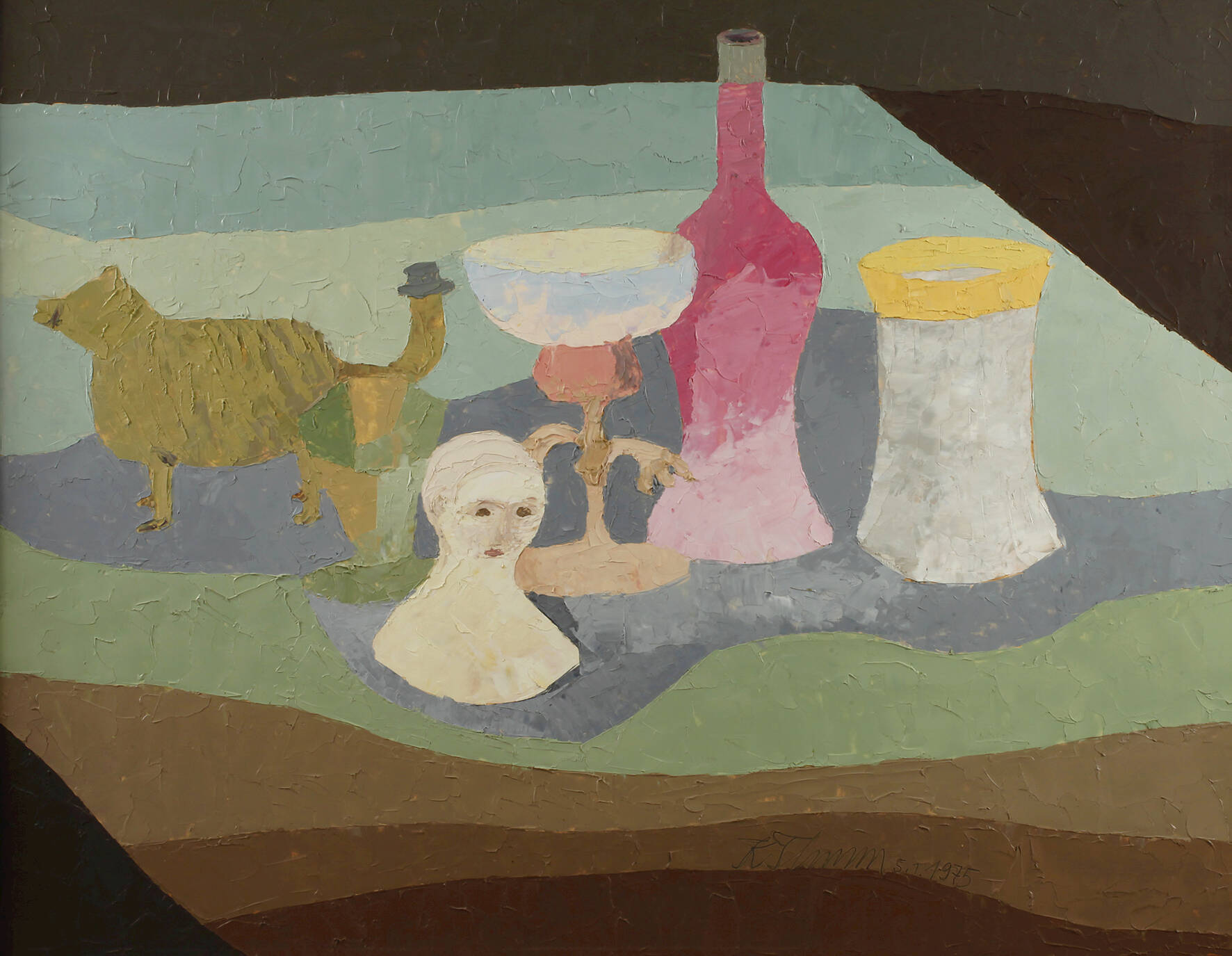 Karlheinz Thurm, Stillleben mit Büste