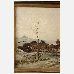 Prof. Paul Tübbecke, "Chaussee nach Bad Berka"