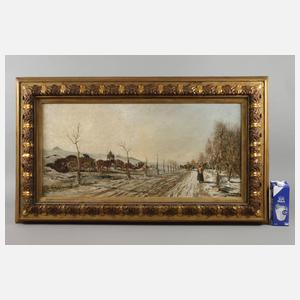 Prof. Paul Tübbecke, "Chaussee nach Bad Berka"