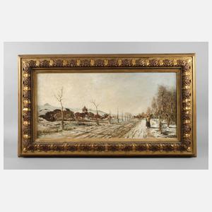 Prof. Paul Tübbecke, "Chaussee nach Bad Berka"