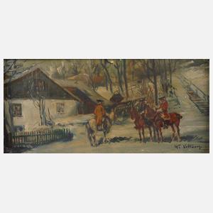 K. Velturn, "Postreiter"