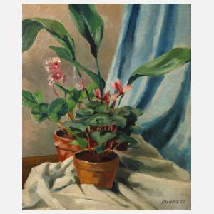 Wilhelm Vorholz, Blumenstillleben