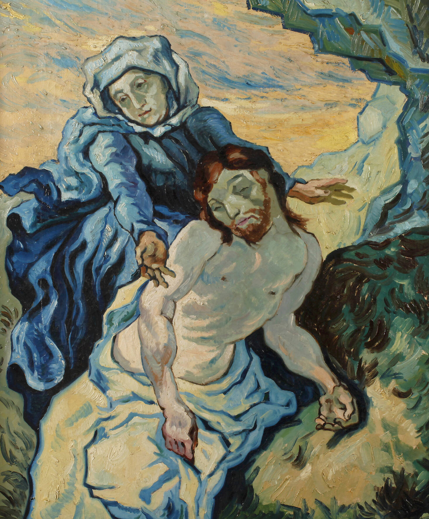 Carl Weber, Pieta nach Vincent van Gogh