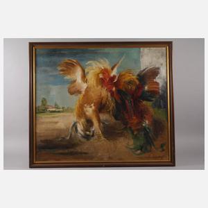 Carl Weisgerber, Hahnenkampf