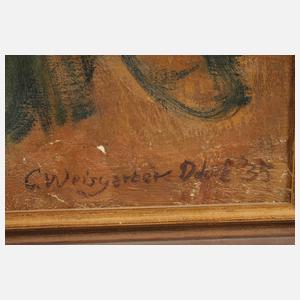 Carl Weisgerber, Hahnenkampf