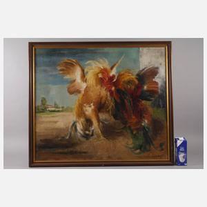 Carl Weisgerber, Hahnenkampf