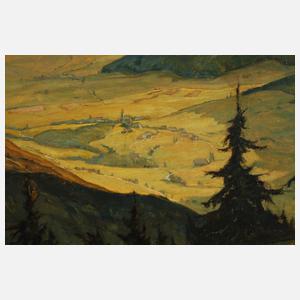 Wilhelm Wickertsheimer, "Herzogenhorn mit Bernau"