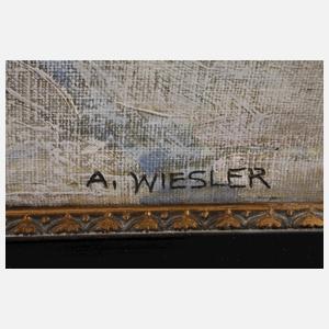 Adolf Wiesler, Bauernhof im Gebirge