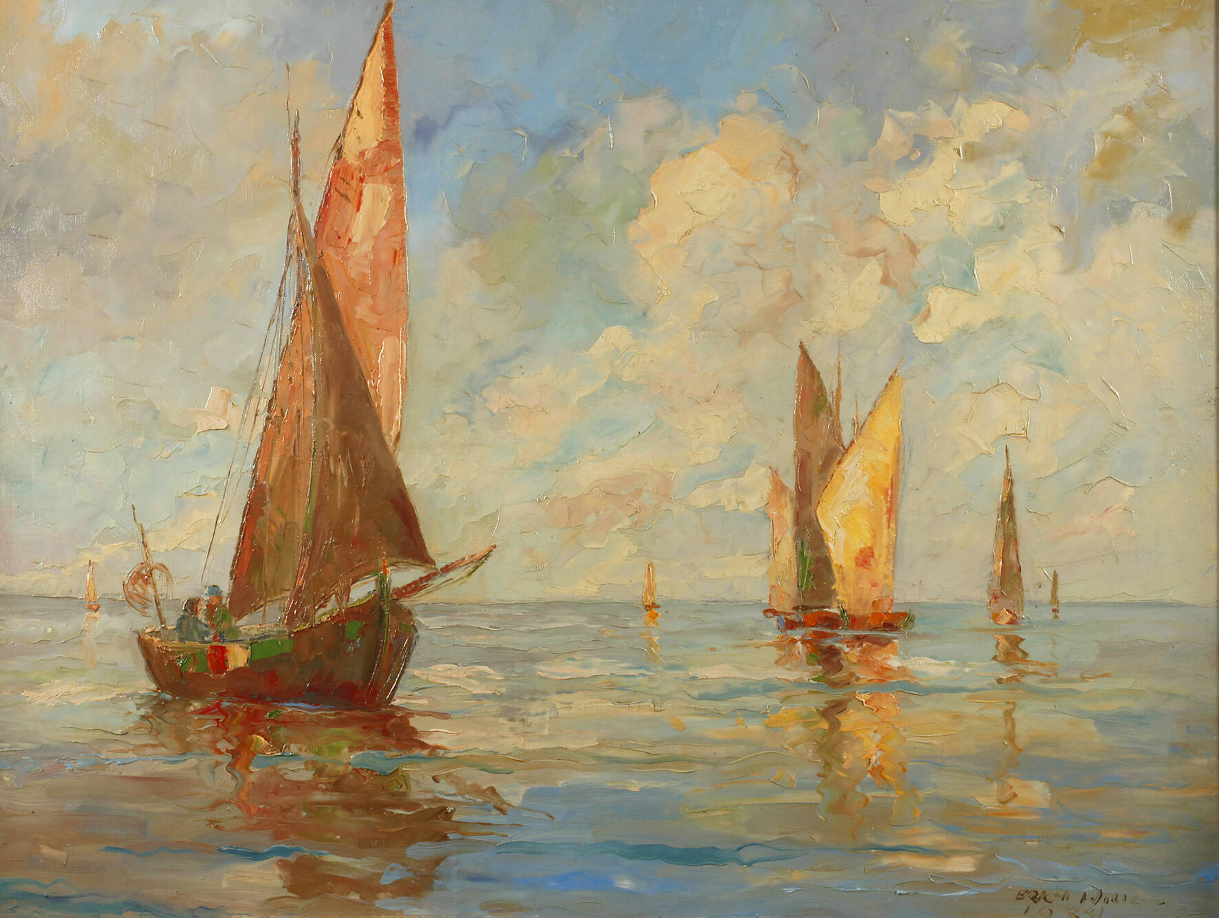 Erich Wille, Ein Sommertag am Meer