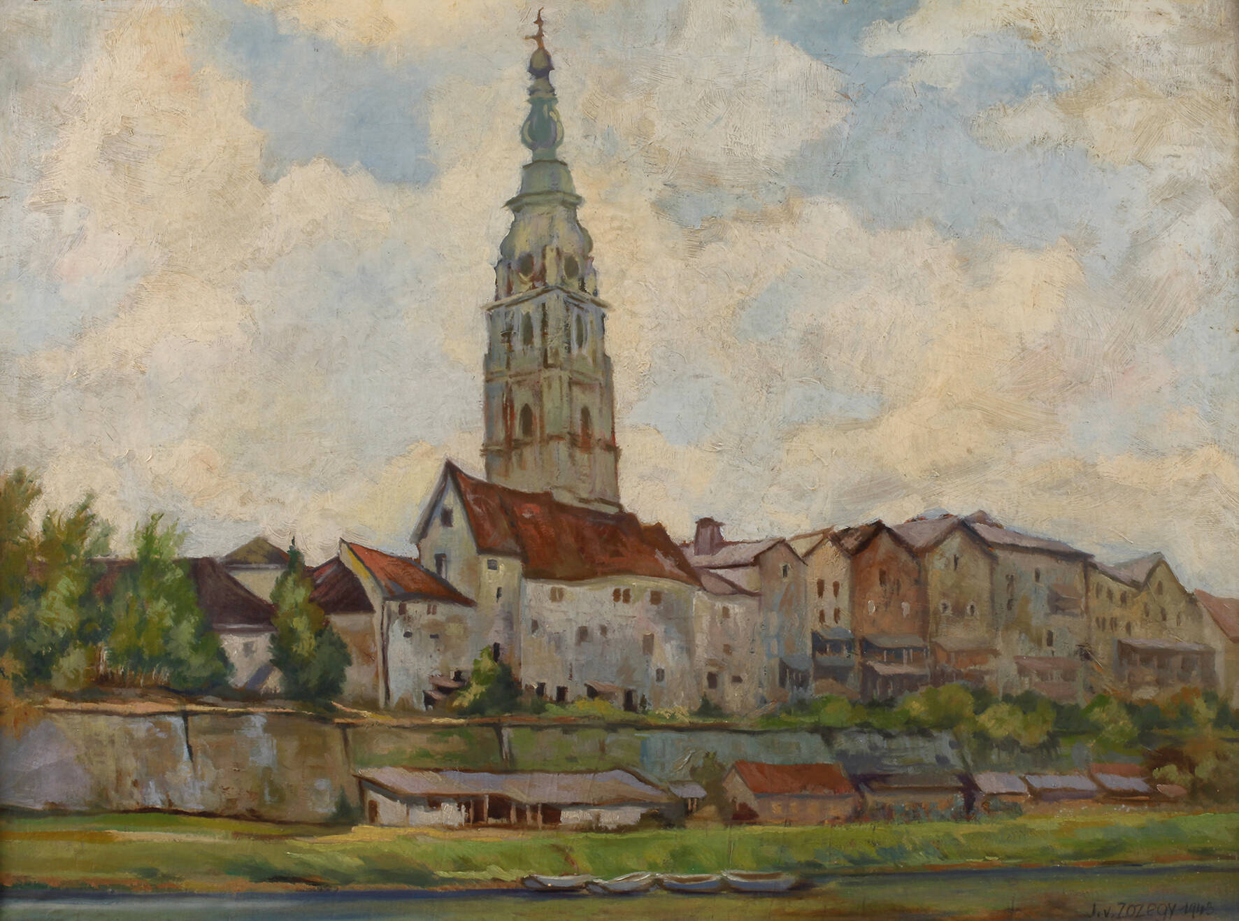 Jose von Zozegy, Stadtansicht