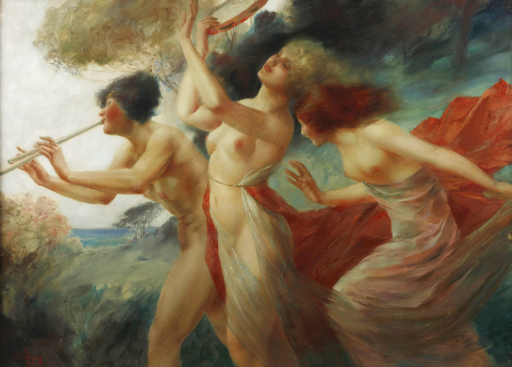 Eduard Ansen-Hofmann, Bacchantinnen