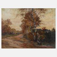 Willy Herrmann, Birken am Weg111