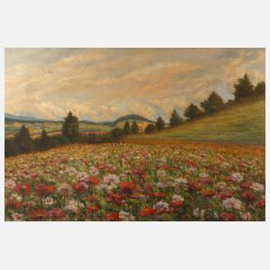 Carl Massmann, Feld mit Mohnblüten