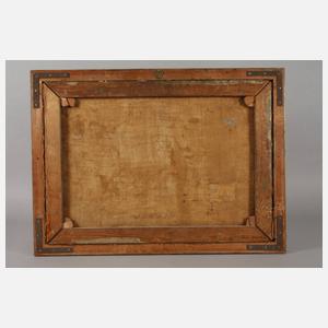 Waldweg mit Schneeresten