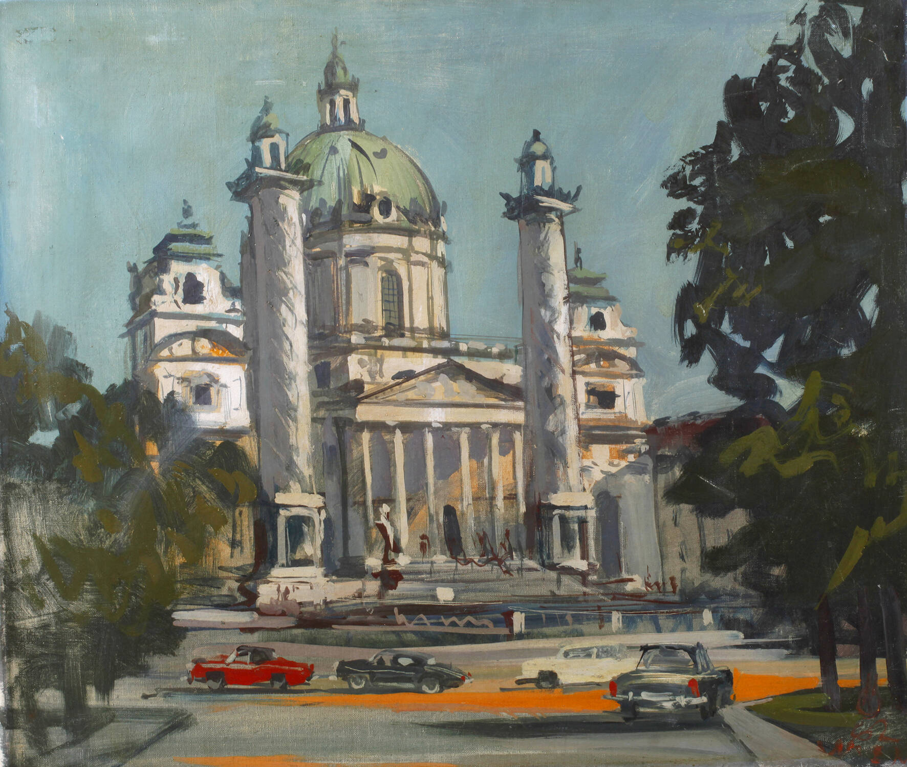 Karlskirche in Wien