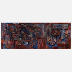 Prof. Karl von Appen, attr., Monumentales Wandbild