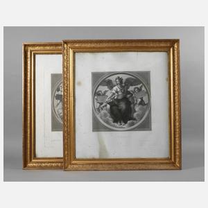 Paar klassizistische Leisten