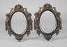 Paar kleine Ovalrahmen
