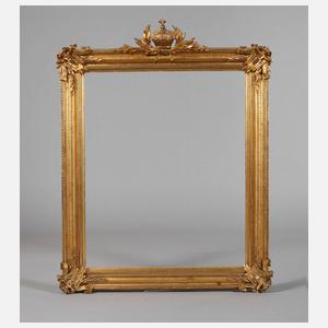 Historismusrahmen mit Kaiserkrone