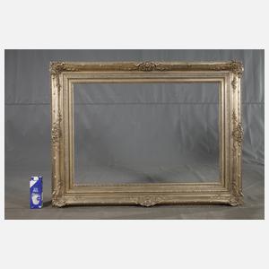 Versilberter Stuckrahmen