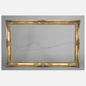 Goldstuckrahmen Mitte 20. Jh.