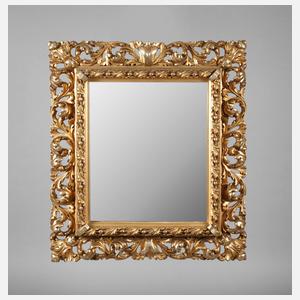 Florentiner Blattrahmen mit Spiegel