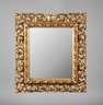 Florentiner Blattrahmen mit Spiegel