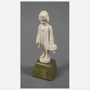 Kleine Elfenbeinschnitzerei