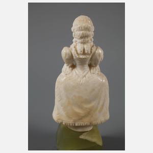 Kleine Elfenbeinschnitzerei