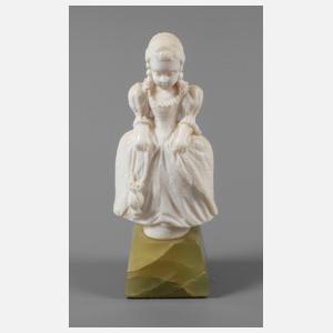 Kleine Elfenbeinschnitzerei