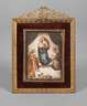 Elfenbeinminiatur Sixtinische Madonna