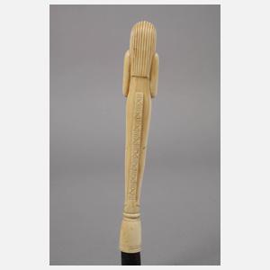 Figürlicher Stockgriff