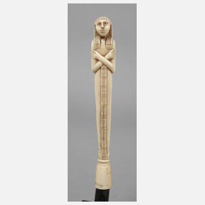 Figürlicher Stockgriff