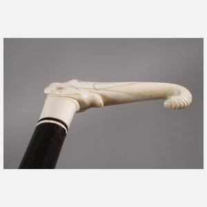Spazierstock Elfenbein