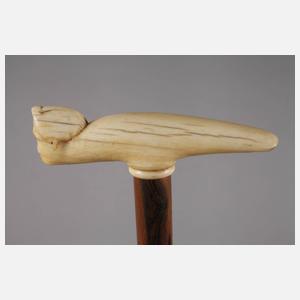 Spazierstock Elfenbein