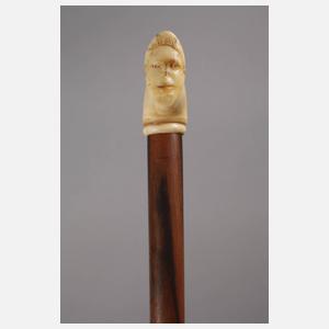 Spazierstock Elfenbein