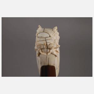 Spazierstock Elfenbein