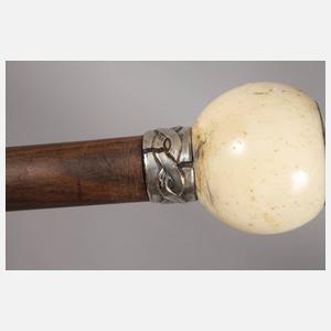 Spazierstock Elfenbein