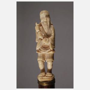 Spazierstock Elfenbein