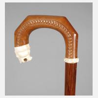 Spazierstock Elfenbein111