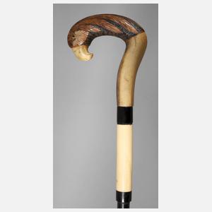 Figürlicher Spazierstock