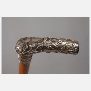 Spazierstock Silber