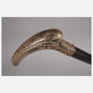 Spazierstock Silber